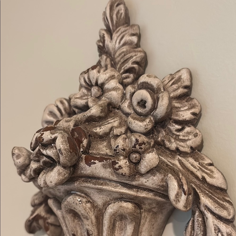 Vintage Style Wall Sconce Candle Holders, Set of 2 - Picture 3 of 4